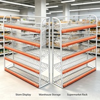 Caissier personnalisé pour magasin de détail Comptoir de caisse Chewing-gum à l'avant Biscuits Casse-croûte Bonbons Alimentaire Gondole en métal Étagère avec support