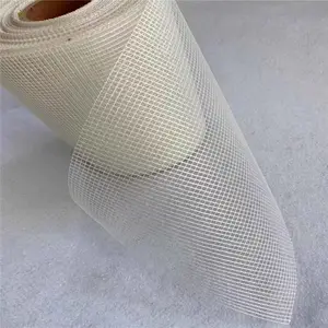 Tissu de maille de fibre de verre d'isolation interne de mur de 5x5mm