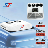 Climatiseur électrique de stationnement de toit de 12V/24V pour le compresseur d'air électrique de refroidisseur de stationnement de camion de climatiseur de stationnement de camion