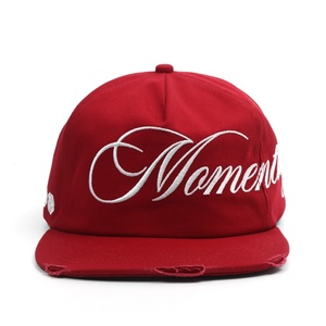 <span class=keywords><strong>Casquette</strong></span> <span class=keywords><strong>Snapback</strong></span> 5 Panneaux Personnalisable avec Votre Logo, en Coton, Non Structurée, Style Streetwear, Profil Bas, Vintage - Product Image 3