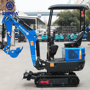 Livraison gratuite, mini-excavatrice R10 de 1 tonne, micro-chenille, nouvelle excavatrice agricole chinoise, moteur Kubota, excavatrice d'usine avec EPA CE - Product Image 6