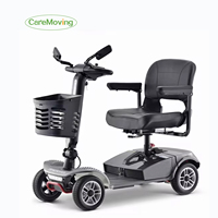 Scooter de mobilité à 4 roues pour personnes âgées, pliable avec siège réglable, scooter électrique à 4 roues, Allemagne