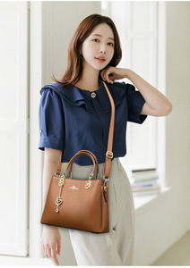 Fashion New Designer Crossbody Bags High Quality PU Leather <b>Shoulder</b> Messenger Bag Casual Totes Luxury Women Handbags and Purses - Product Image 6