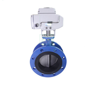 Vanne à boisseau sphérique électrique DN40 4 pouces en bronze pour le contrôle de l'eau avec entrée de signal 4-20 mA - Product Image 3