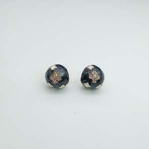 Boucles d'oreilles tendance en acier inoxydable 316L avec placage or PVD, bijoux durables et résistants - Product Image 1