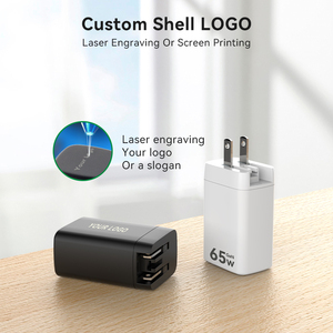 อะแดปเตอร์ชาร์จเร็วแบบ GaN 4 พอร์ต รองรับ QC3.0 และ PD <span class=keywords><strong>65w</strong></span> สำหรับแล็ปท็อป  <span class=keywords><strong>65w</strong></span> Charger Type C สำหรับ <span class=keywords><strong>Baseus</strong></span> <span class=keywords><strong>65w</strong></span> - Product Image 5