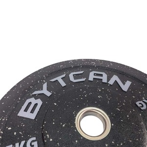 Plaques de musculation en acier et caoutchouc personnalisées avec logo, fourniture directe d'usine, poids de <span class=keywords><strong>gym</strong></span> durables pour l'entraînement de compétition, marque BYT - Product Image 2