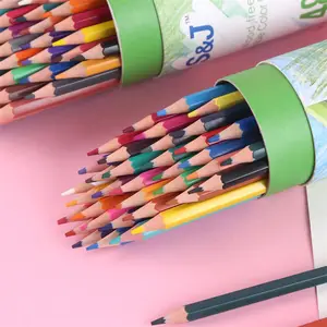 Murah anak-anak Jepang jumlah besar 24 36 72 Lapices larut De Colores Faber warna pensil grosir Set pensil warna