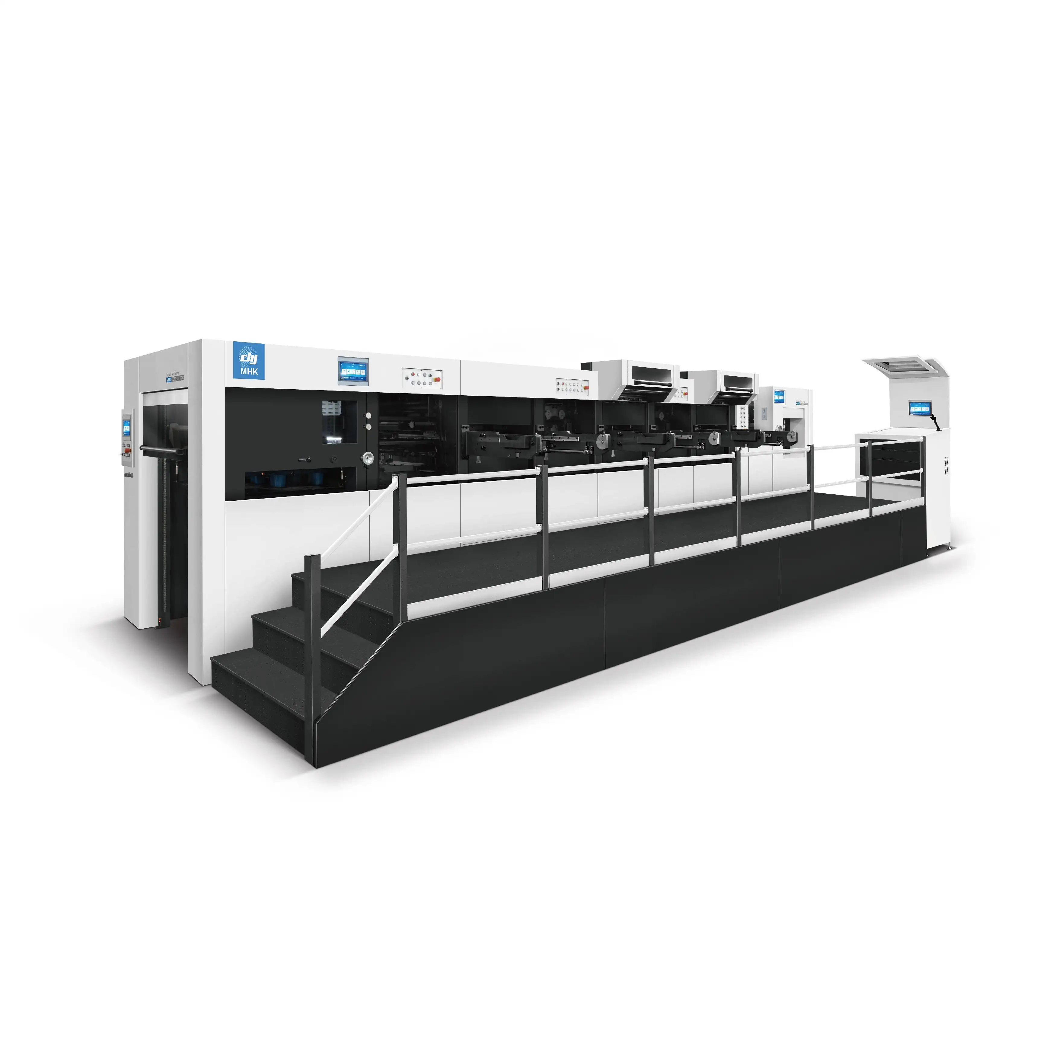 MHK-3S1050TTMC automatic paper carton flatten die cutting creasing machine