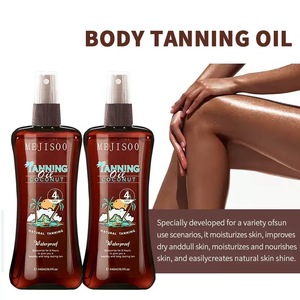 Huile de bronzage à la noix de coco en spray 240ml, huile de bronzage imperméable, bronzage accéléré pour la plage et l'extérieur - Product Image 4