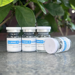 Suero de péptido de cobre profesional 5ml esencia en polvo congelada para la reparación de la piel suero <span class=keywords><strong>Facial</strong></span> antienvejecimiento GHK-Cu Etiqueta Privada - Product Image 4