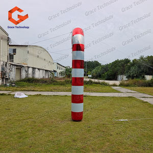 Bâtons de bonbons de Noël gonflables personnalisés, boules miroir, sphères, décorations gonflables de Noël, gros bâtons de bonbons brillants - Product Image 6