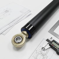 Actionneur linéaire DC 100 mm de course 12/24 V pour équipement industriel, canapé-lit, chaise de bureau, bureau debout, mobilier