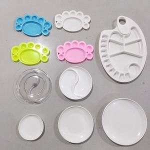 Herramienta de dibujo colorida para niños, paleta de acuarela de plástico para pintura de acuarela - Product Image 2