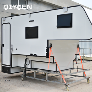 Mini alluminio spedizione veicolo camion <span class=keywords><strong>Camper</strong></span> per campeggio <span class=keywords><strong>e</strong></span> viaggi per pick-up <span class=keywords><strong>Caravan</strong></span> & RV - Product Image 2