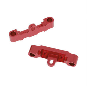 Soporte de Motor de nudillo de dirección para coche <span class=keywords><strong>Tamiya</strong></span> TT02, brazo de suspensión, actualización de aleación de aluminio, modelo RC - Product Image 3