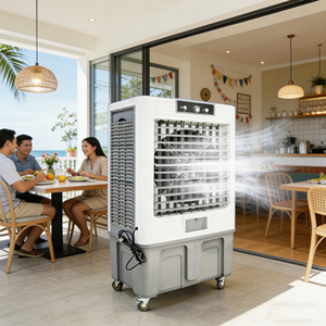 Offre à Durée Limitée : Refroidisseur d'Air Évaporatif Commercial pour Restaurants et Magasins – Ventilateur de Refroidissement à Eau Électrique - Product Image 1
