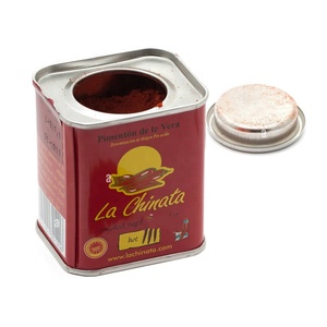 Lata de polvo de pimentón impresa personalizada, contenedor de lata de especias de pimienta pimentón, caja de lata de polvo de Chile al por mayor - Product Image 1