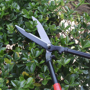 Large Scissor Hedge Shears with Comfortable Non-Slip <strong>Long</strong> <strong>Handle</strong> Easy-to-Use Manual Lawn Pruning <strong>Secateurs</strong> - Product Image 6