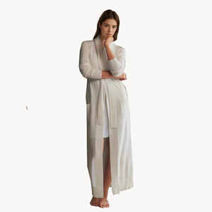 נארי מנהג נשים מותאם אישית של סתיו חורף יוקרה צמר רך מלא באורך מלא קשמיר סרוג - Product Image 1