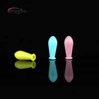 Ampoule d'aspiration en silicone de laboratoire de haute qualité 1ml 2ml 3ml 5ml 10ml compte-gouttes en verre bouchons en silicone Pipette Pasteur ampoule en caoutchouc