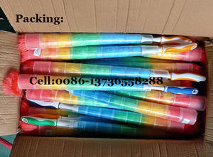 HQ9714 Voiture 10 pouces <span class=keywords><strong>Plumeau</strong></span> électrostatique <span class=keywords><strong>arc</strong></span>-<span class=keywords><strong>en</strong></span>-<span class=keywords><strong>ciel</strong></span> pour le nettoyage des meubles - Product Image 4