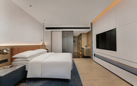Ensemble de Mobilier de Chambre d'Hôtel en Bois Sur Mesure, Qualité Luxe 5 Étoiles, Fournisseur Direct pour Hôtels