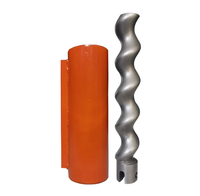 Rotor et stator D8-2 pour machine de pulvérisation et de plâtrage, usinage CNC D6-3 D7-2.5 D8-2 Rotor et stator pour pompe à vis PFT