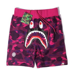 Shorts de sport décontractés pour hommes Bapees de qualité supérieure 1:1, motif tête de requin double face camouflage, style streetwear, a Bathing Ape - Product Image 2