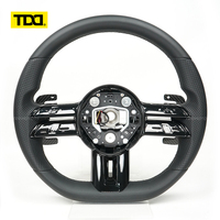Leviers de vitesses magnétiques en alliage d'aluminium et fibre de carbone brillante TDD pour Mercedes Benz G63 2025 Classe E Classe C W213/W214 W223