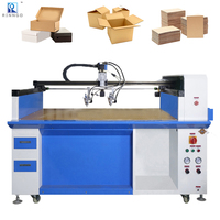 Robot de distribution de colle thermofusible pour textiles, machine automatique à 3 axes pour la distribution de colle froide en polyuréthane pour haut-parleurs