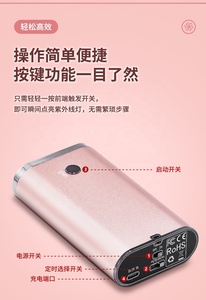 إضاءة LED لإطالة الشعر محمولة باليد سريعة علاج وصلات الشعر ضوء غراء 5 وات - Product Image 5