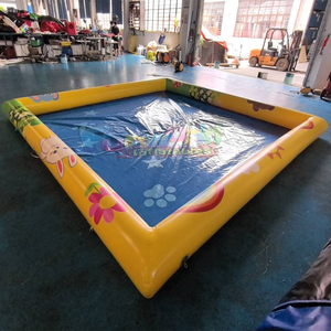 Bâche en PVC épaisse et hermétique, résistante, pour usage résidentiel, piscine gonflable pour animaux de la jungle, à vendre - Product Image 2
