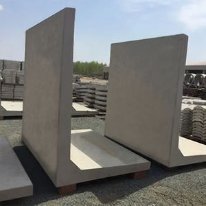 Venta directa de fábrica Molde de pared de retención en forma de L de hormigón utilizado para ingeniería vial - Product Image 6