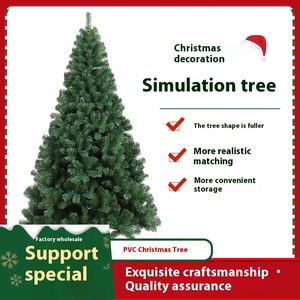 Cây thông Noel nhân tạo trang trí sắt 2,4m bán buôn, phủ tuyết giả, đứng tự do, xuất khẩu - Product Image 2