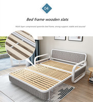 Sofá cama multifuncional plegable de doble uso, sofá cama retráctil para el hogar