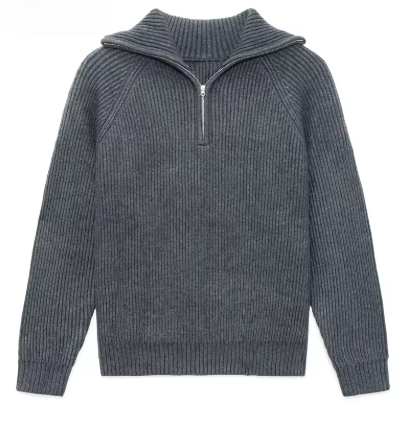 Korean Style Men Pullover for Men Slim Fit Knit