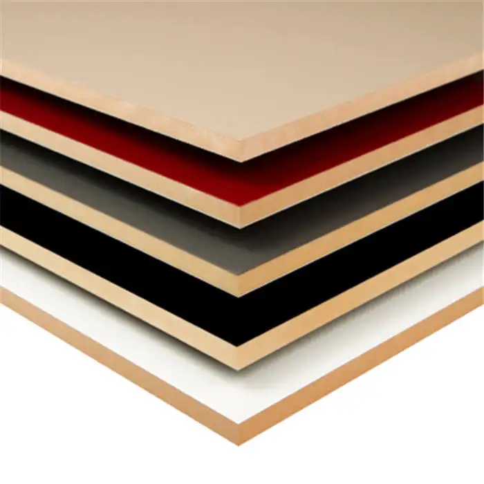 Factory direct wholesale price MDF Panel 18mm MDF Melamine Board for Building Material