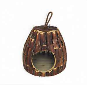 Taşınabilir El Tipi Rahat Kedi Yatağı Evcil Hayvan Kedi Evi Tüylü Arkadaşlar İçin Rahat Yatak Rattan Eşya Kedi Evi - Product Image 2