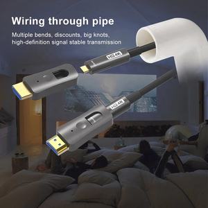 Câble <span class=keywords><strong>HDMI</strong></span> actif AOC A-D 1M 2M 3M <span class=keywords><strong>5M</strong></span> 10M 15M 20M 30M 50M 100M Fibre optique 3D 4K 8K 60Hz HD <span class=keywords><strong>Micro</strong></span> <span class=keywords><strong>HDMI</strong></span> - Product Image 3