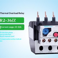 Relais thermique Chint NR2-93 AC 93 6 broches Protection contre les surcharges thermiques, les courts-circuits et les fuites CJX2 Chine