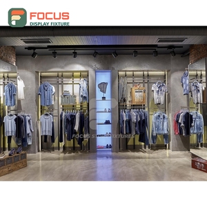 Diseño de Sistema de Exhibición de Madera Personalizado para Tiendas Minoristas, Diseño de Tienda de Ropa en Cadena - Product Image 3