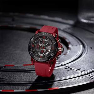 Montre Sport Homme NAVIFORCE 7123 de Haute Qualité, Étanche, Mouvement Quartz, Bracelet Silicone, Cadran à Aiguilles, Originale - Product Image 3