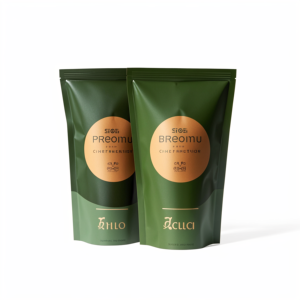 Support d'emballage en feuille de mylar anti-odeur à fermeture éclair avec logo personnalisé Pochette à fermeture éclair en plastique pour le stockage du thé et des collations - Product Image 3