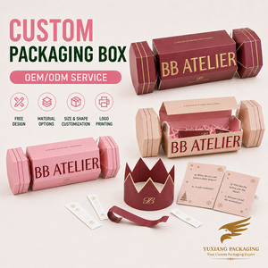 Caja <span class=keywords><strong>de</strong></span> Regalo Navideña <span class=keywords><strong>de</strong></span> Lujo Personalizada <span class=keywords><strong>de</strong></span> Fábrica con Papel Dorado, Caja <span class=keywords><strong>de</strong></span> Embalaje para Dulces <span class=keywords><strong>de</strong></span> Navidad DIY para Juegos Familiares y Juguetes para Niños - Product Image 3