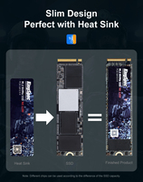 قرص صلب من نوع M.2 NVMe Pcie3.0 GEN3 من المصنع مباشرة، KingSpec NE-XXX بسعات 128 جيجابايت، 256 جيجابايت، 512 جيجابايت، 1 تيرابايت، 2 تيرابايت، بتقنية 3D NAND SSD لأجهزة الكمبيوتر والكمبيوتر المحمول.