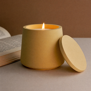 AIKUN Custom Logo Aromatherapy <b>Candle</b> in Ceramic Jar OEM ODM <b>Candle</b> Gift Wholesale Private Label Soy Wax Scented <b>Candle</b> - Product Image 2