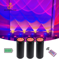 Lumière menée sans fil à piles blanche Offre Spéciale de pair d'Uplight Wifi de 15W RgbwaUv pour la disco
