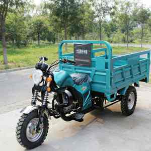 Tricycle agricole à trois roues >250cc, moto à essence avec side-car, benne ouverte motorisée - Product Image 2