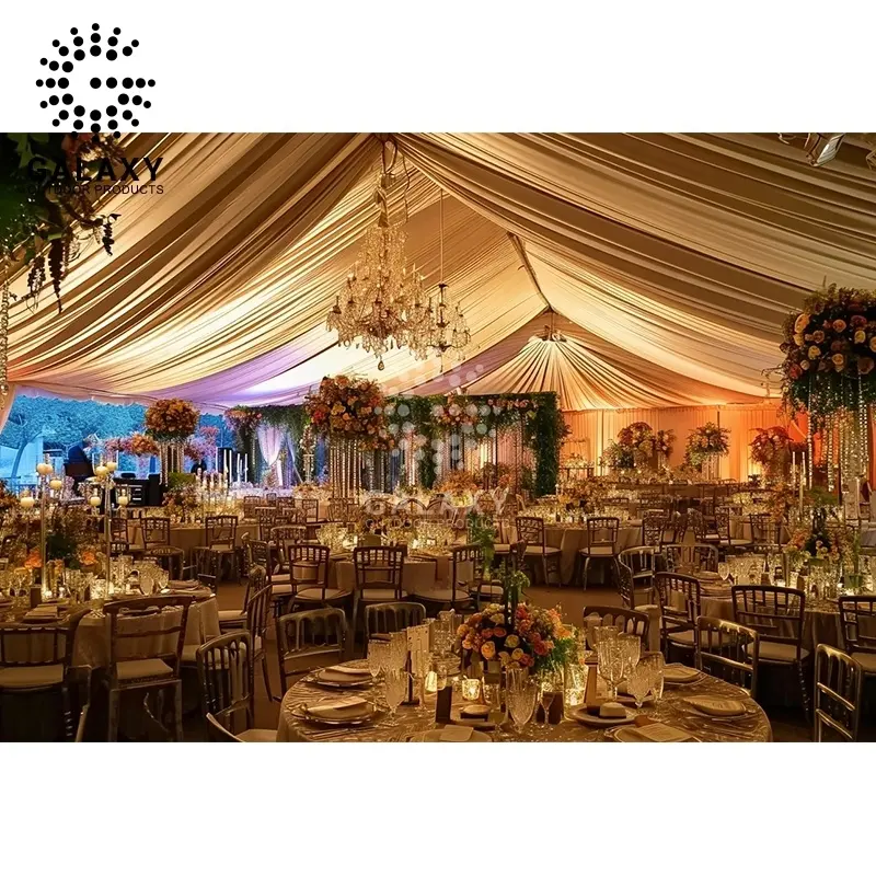 結婚式のための耐火パーティー会場装飾テント保証とアフターサービスサポート